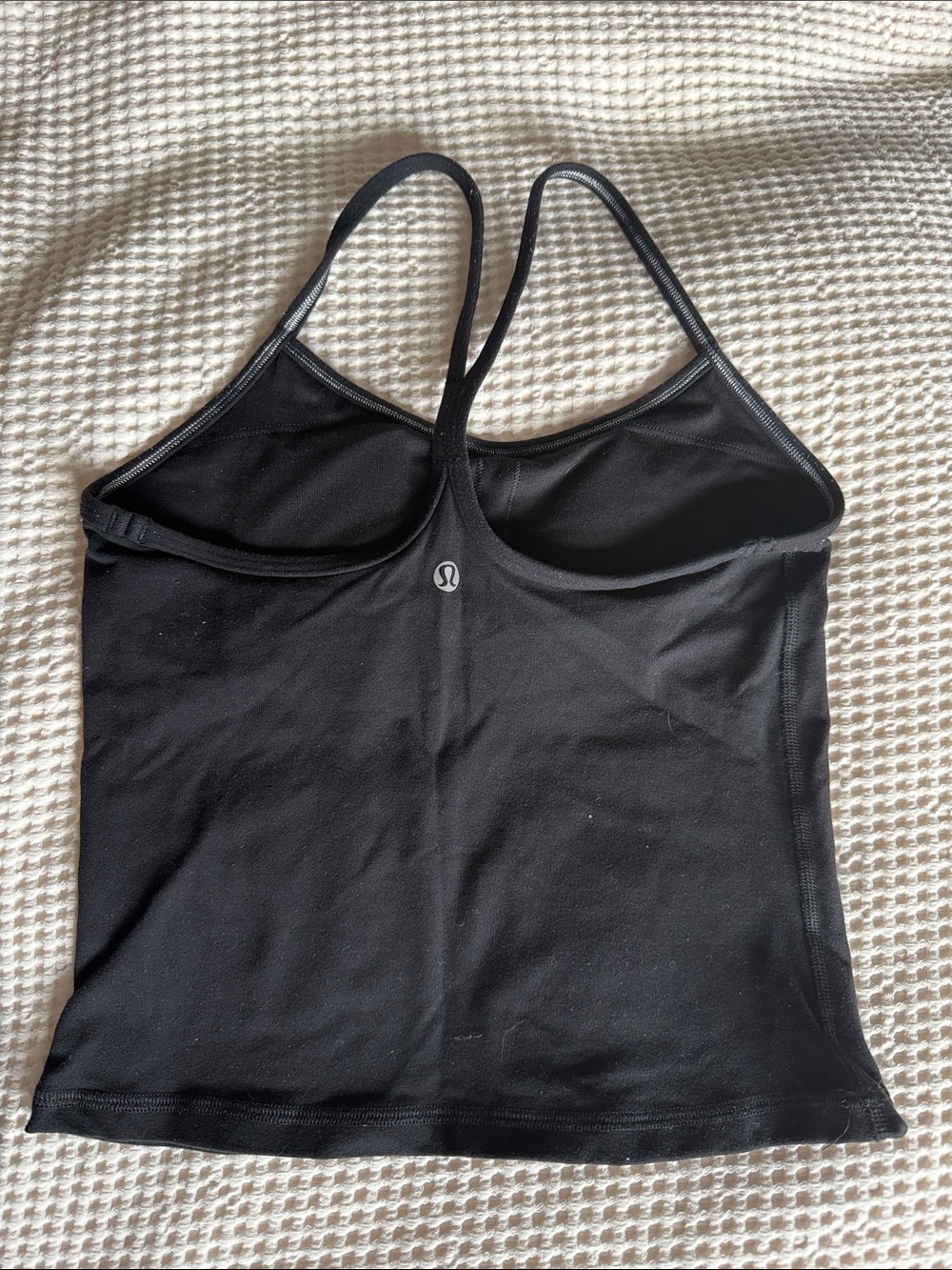 lululemon athletica Black Built-In Bra Tank